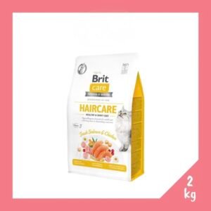 Brit Care- Adult Cat Food Haircare Healthy & Shiny Coat (2kg)