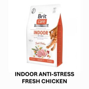 Brit Care- Adult Cat Food Indoor Anti-Stress (2kg)